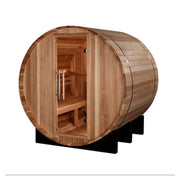 Golden Designs "St. Moritz" 2 Person Barrel Traditional Sauna - Pacific Cedar image 5