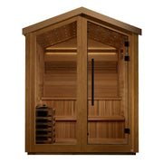 Golden Designs "Kaarina" 6 Person Outdoor Traditional Sauna - Canadian Red Cedar image 4