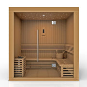 Golden Designs Copenhagen Edition 3 Person Traditional Sauna - Canadian Red Cedar image 7