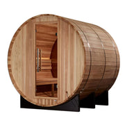 Golden Designs "Zurich" 4 Person Barrel Traditional Sauna image 6