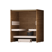 Leil Saunas Como 4-180 - 4 Person Indoor Traditional Sauna Kit image 9