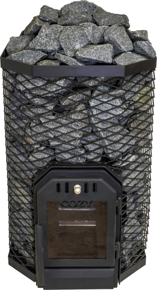 Cozy Heat 12kW Sauna Stove - Wood-Burning Sauna Stove