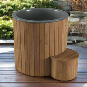 SaunaLife Model S1N 1-Person Hot and Cold Immersion Tub in Natural image 4