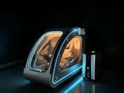 OxyRevo Space60 Pro Standard 2.0 ATA Hard Shell Sitting Hyperbaric Oxygen Chamber image 9