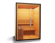 Medical Breakthrough Traditional 6 v2: Traditional 3 Person Sauna - Detox Routine, Rapid Heating, Bluetooth, Hemlock Wood…