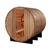 Golden Designs "Zurich" 4 Person Barrel Traditional Sauna image 3