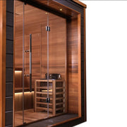 Golden Designs Bergen 6 Person Outdoor Traditional Sauna - Canadian Red Cedar image 7