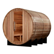Golden Designs "Klosters" 6 Person Barrel Traditional Sauna - Pacific Cedar image 6