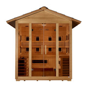 Golden Designs "Gargellen" 5 Person Hybrid Outdoor Sauna - Canadian Hemlock image 6