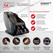 uDeluxe Max Shiatsu Full Body Massage Chair with V-Hand Technology image 3