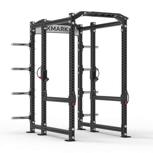 XMark Viper Power Rack with Storage & Flip Down Safeties