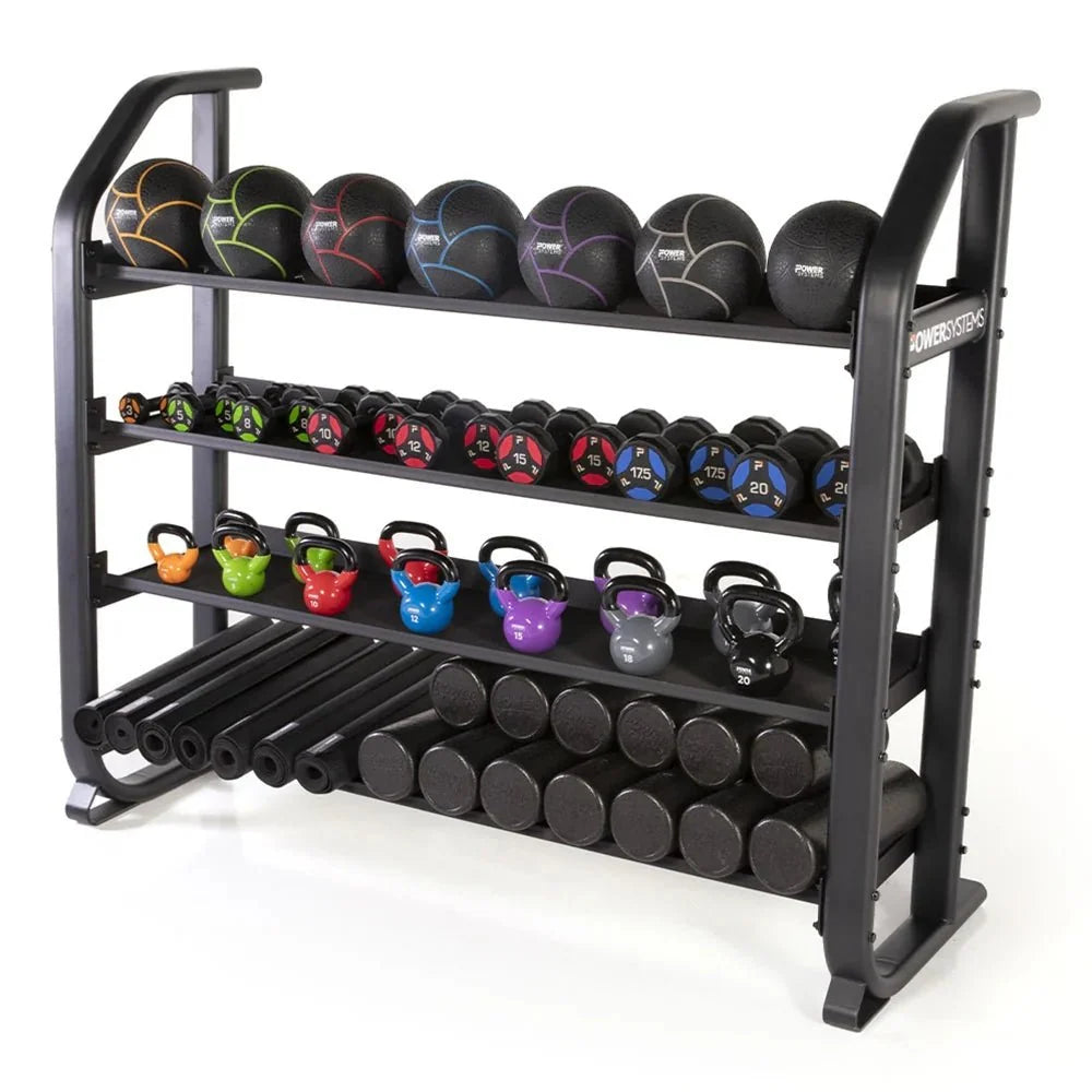 Power Systems Denali Series Multipurpose Gym Storage Rack