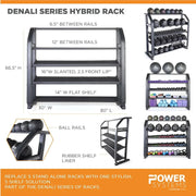 Power Systems Denali Series Hybrid Gym Storage Rack image 7