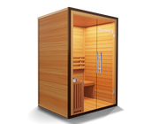 Medical Breakthrough Traditional 6 v2: Traditional 3 Person Sauna - Detox Routine, Rapid Heating, Bluetooth, Hemlock Wood…