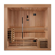 Golden Designs Copenhagen Edition 3 Person Traditional Sauna - Canadian Red Cedar image 4