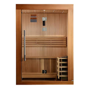Golden Designs Sundsvall Edition 2 Person Traditional Sauna - Canadian Red Cedar image 3