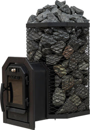 Cozy Heat Thru-Wall 12kW Sauna Heater - Wood-Burning Sauna Stove image 2