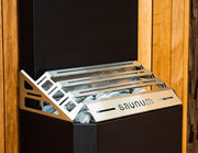 Saunum AIR 10 Sauna Heater 9.6kW with Air-Mixing Tech, Himalayan Salt & Wi-Fi Control