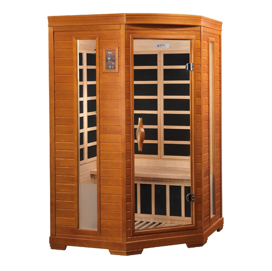 Dynamic Saunas Heming 2 Person Low EMF Far IR Sauna (DYN-6225-02)