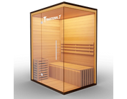 Medical Breakthrough Traditional 7 v2a: Traditional 3 Person Sauna Hemlock Wood, Bluetooth Audio, Rapid Heating image 6