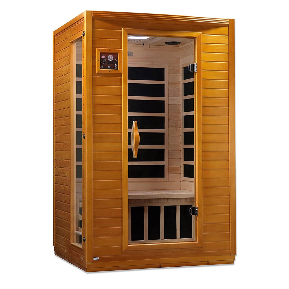 Andora 2-Person Low EMF FAR Infrared Sauna in Canadian Hemlock
