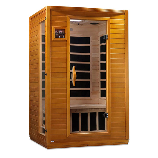 Andora 2-Person Low EMF FAR Infrared Sauna in Canadian Hemlock