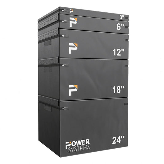 Power Systems Foam Plyometric Box Set of 5