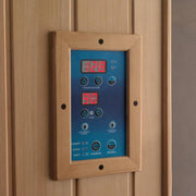 Golden Designs 3-Person Full Spectrum PureTech™ Near Zero EMF FAR Infrared Sauna - Canadian Hemlock image 8