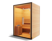 Medical Breakthrough Traditional 6 v2: Traditional 3 Person Sauna - Detox Routine, Rapid Heating, Bluetooth, Hemlock Wood…