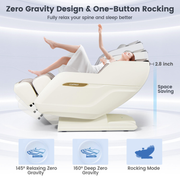 Therapy 36 3D SL-Track Massage Chair with Air Compression, Waist & Calf Heat, and Foot Rollers image 7