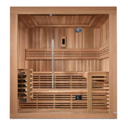 Golden Designs "Osla Edition" 6 Person Traditional Sauna - Canadian Red Cedar image 4