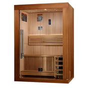 Golden Designs Sundsvall Edition 2 Person Traditional Sauna - Canadian Red Cedar image 4