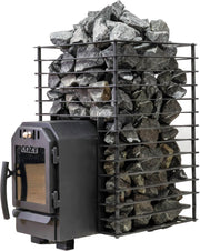 Cozy Heat Quattro Thru-Wall 18kW Sauna Stove - Wood-Burning Sauna Stove image 6