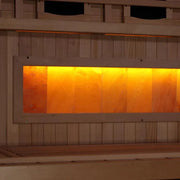 Golden Designs 2-Person Full Spectrum PureTech™ Near Zero EMF FAR Infrared Sauna - Canadian Hemlock image 8