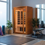 Barcelona 1- to 2-Person Low EMF FAR Infrared Home Sauna image 8