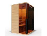 Medical Breakthrough 6 Ultra 2 Person Full-Spectrum Infrared Sauna - Fast Heating, Natural Hemlock, Audio System image 6