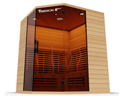 Medical Breakthrough 8 Ultra 3-4 Person Full Spectrum Infrared Sauna - 13 Heaters, 6-Person Capacity, Hemlock image 6