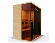 Medical Breakthrough 7 Ultra 3 Person Full Spectrum Sauna with 10 Heaters, Hemlock Wood, Sound System image 7