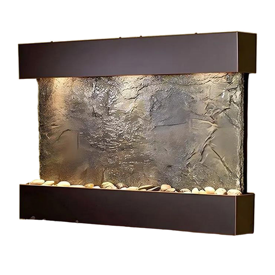 Adagio Reflection Creek Wall Water Fountain - 38"Wx27"Hx5"D