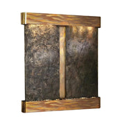 Adagio Cottonwood Falls Wall Water Fountain - 61"Wx69"Hx6'D