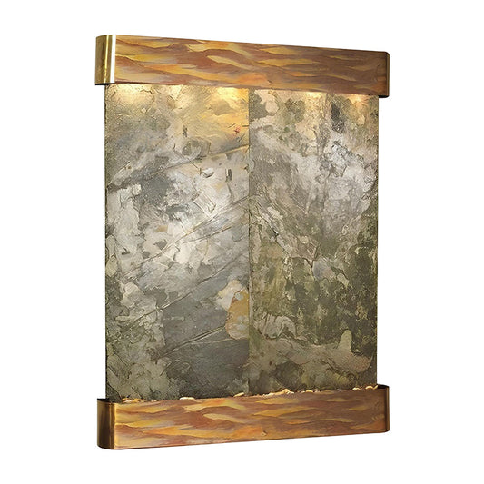 Adagio Majestic River Wall Water Fountain - 54"Wx69"Hx6"D
