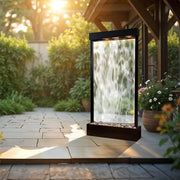 Adagio Tranquil River Floor Fountain (Center Mounted)-41"Wx90"Hx14"D image 2