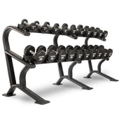 XMark 12-Sided Commercial Urethane Dumbbells (5-50 lb and 5-75 lb Sets) image 3
