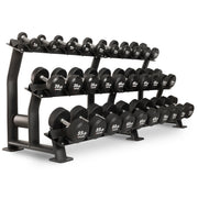 XMark Round Commercial Urethane Dumbbells (5-50 lb and 5-75 lb Sets) image 4