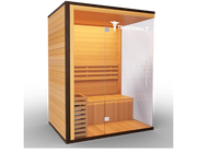 Medical Breakthrough Traditional 7 v2a: Traditional 3 Person Sauna Hemlock Wood, Bluetooth Audio, Rapid Heating image 8