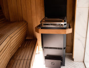 Saunum AIR L 10 Sauna Heater 9.8kW - Patented Air-Mixing, Himalayan Salt, Scandinavian Design image 5