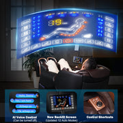 KoziSense KZ-A18 3D SL-track Massage Chair 2026 Upgraded - (Black and Brown) image 3