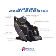 Ador 3D Allure Massage Chair by Titan Osaki image 5