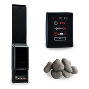 Saunum Air 10 CSB WiFi Sauna Heater Package - 9.6kW, Himalayan Salt, 247-353 Cu. Ft.