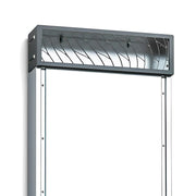 Saunum AirSolo Wall Sauna Heater: Adjustable 66.5"-90.5", Himalayan Salt Sphere Comfort image 4